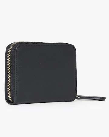 Valentino Bags Zero II Black Zip Around Purse