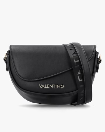 Valentino Bags Piper Asymmetric Flap Black Cross-Body Bag