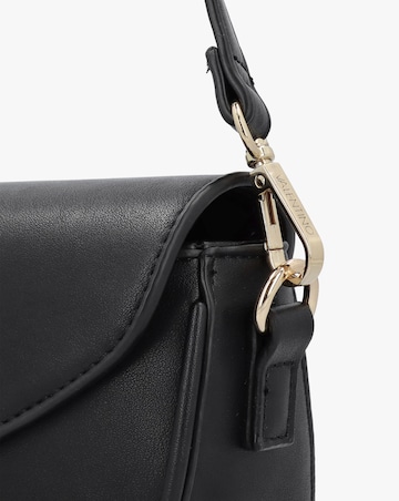 Valentino Bags Piper Asymmetric Flap Black Cross-Body Bag