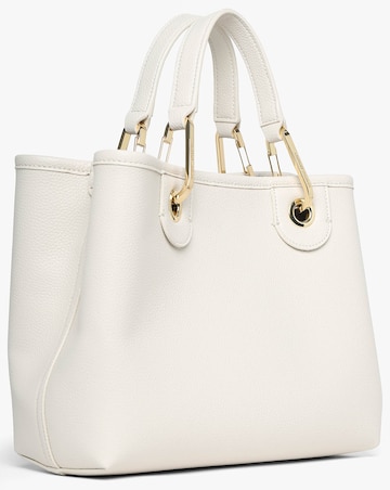 Emporio Armani Myea Cream Shopper Bag With Pouch