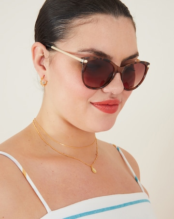 Accessorize Classic Metal Arm Sunglasses