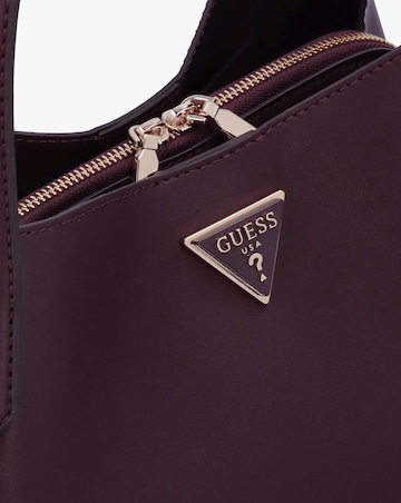 Guess Sora Girlfriend Burgundy Carryall Shoulder Bag