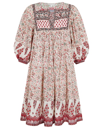 Monsoon Jess Boho Embellished Dress