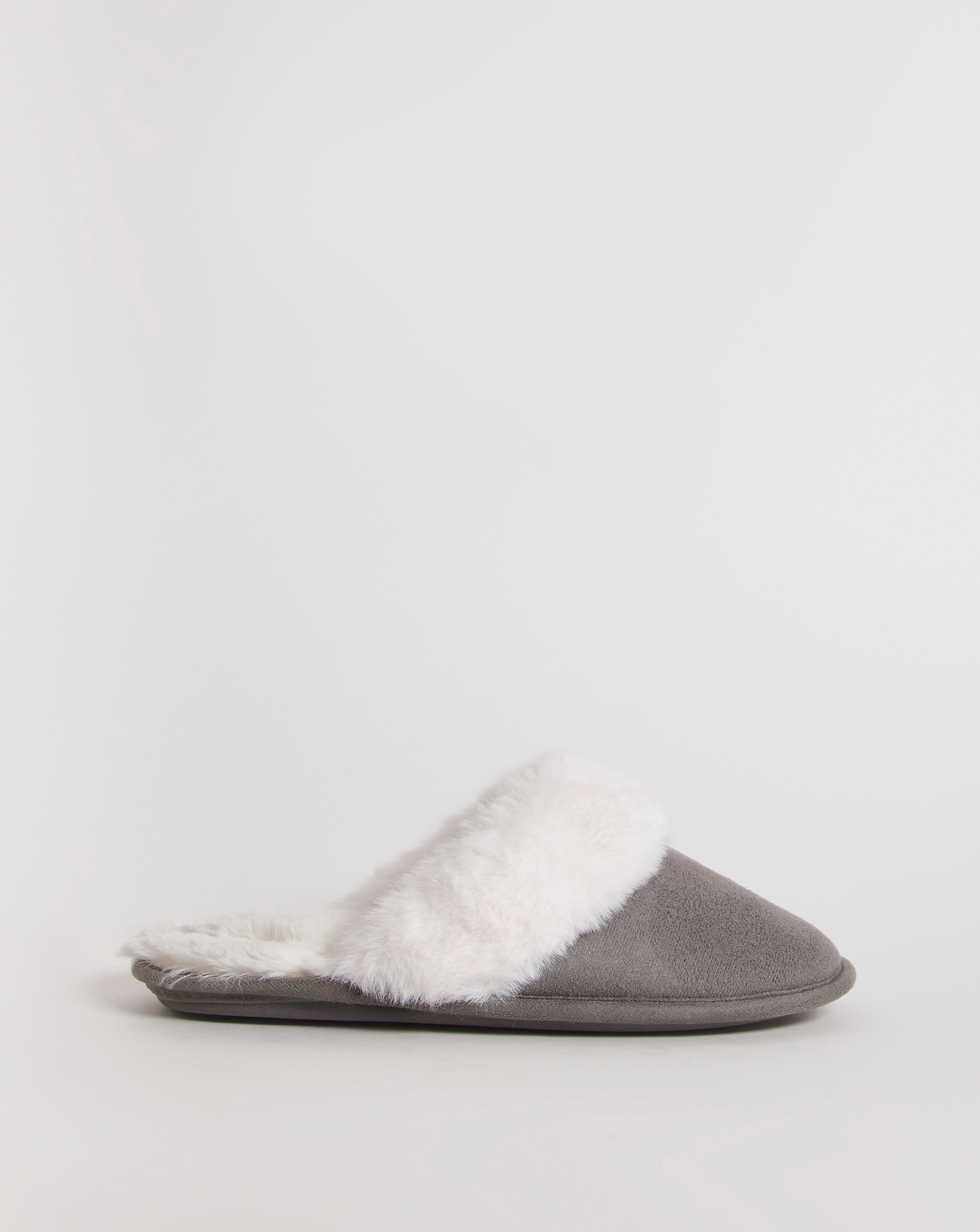 Closed Toe Mule Slippers Ex Wide