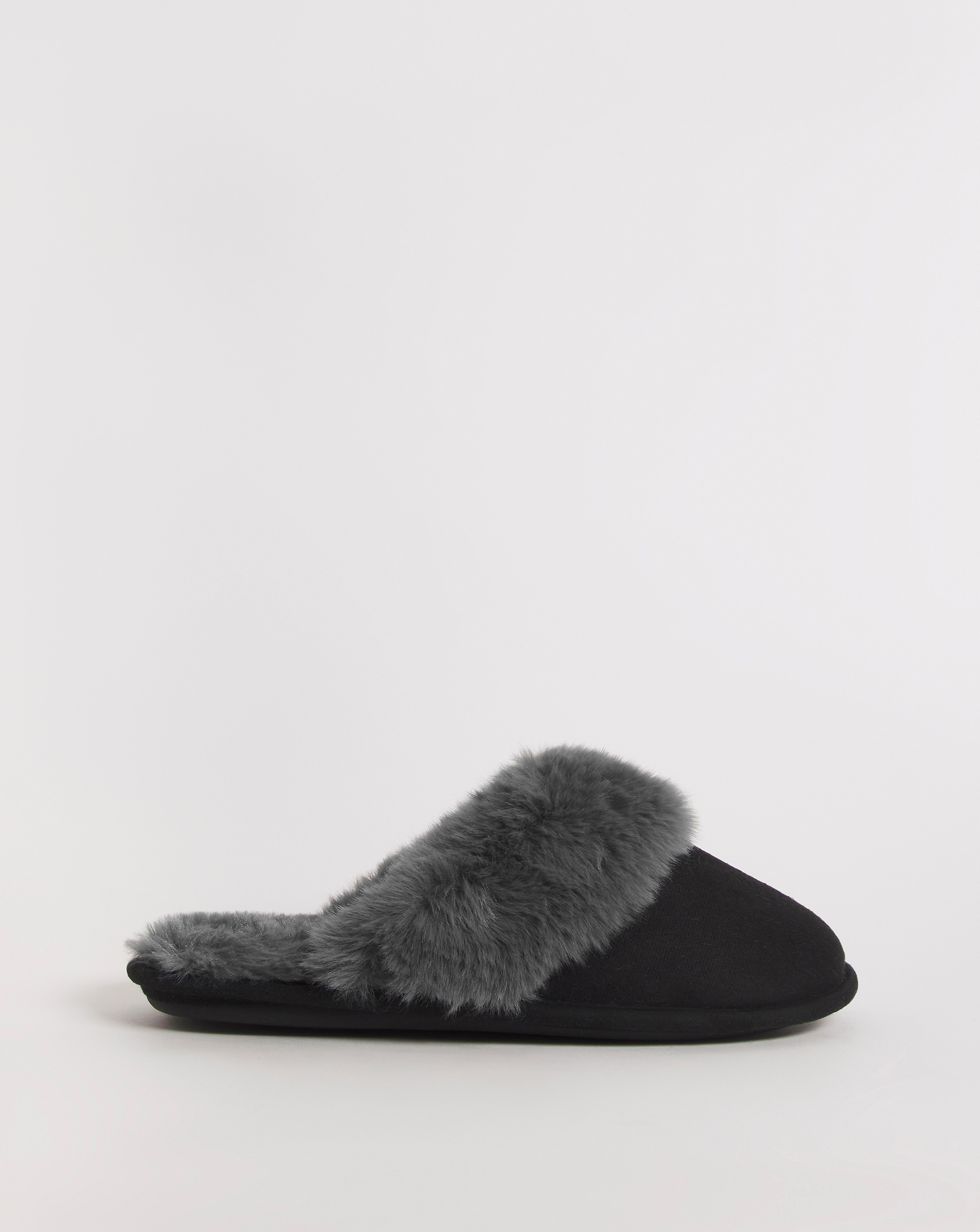 Closed Toe Mule Slippers Ex Wide