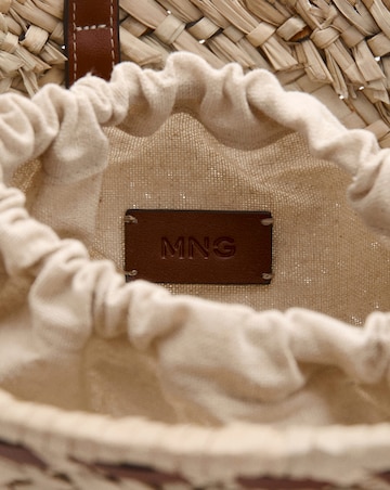 Mango Natural Fibre Crossbody Bag