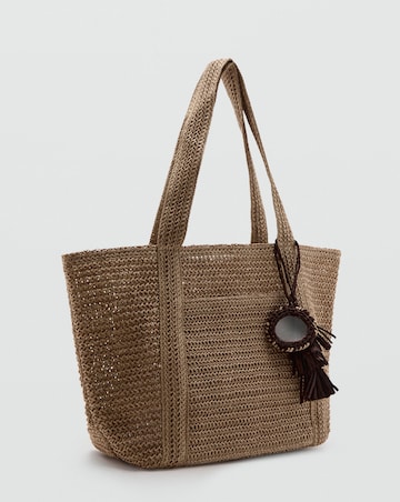 Mango Natural Fibre Tote Bag