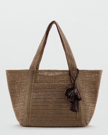 Mango Natural Fibre Tote Bag