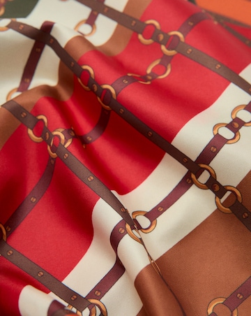 Mango Geometric Printed Scarf