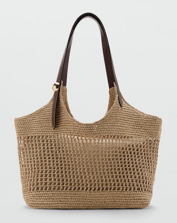 Mango Natural Fibre Tote Bag