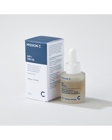 Mission C Boost energy with Day CBD Oil 1000mg, Ginseng & Ginkgo Biloba