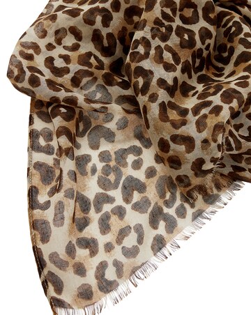 Accessorize Leopard Print Scarf | Simply Be