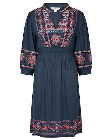 Monsoon Embroidered Dress