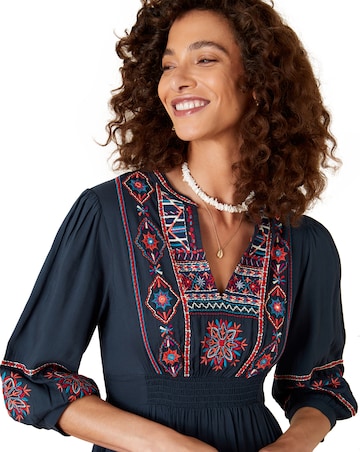 Monsoon Embroidered Dress