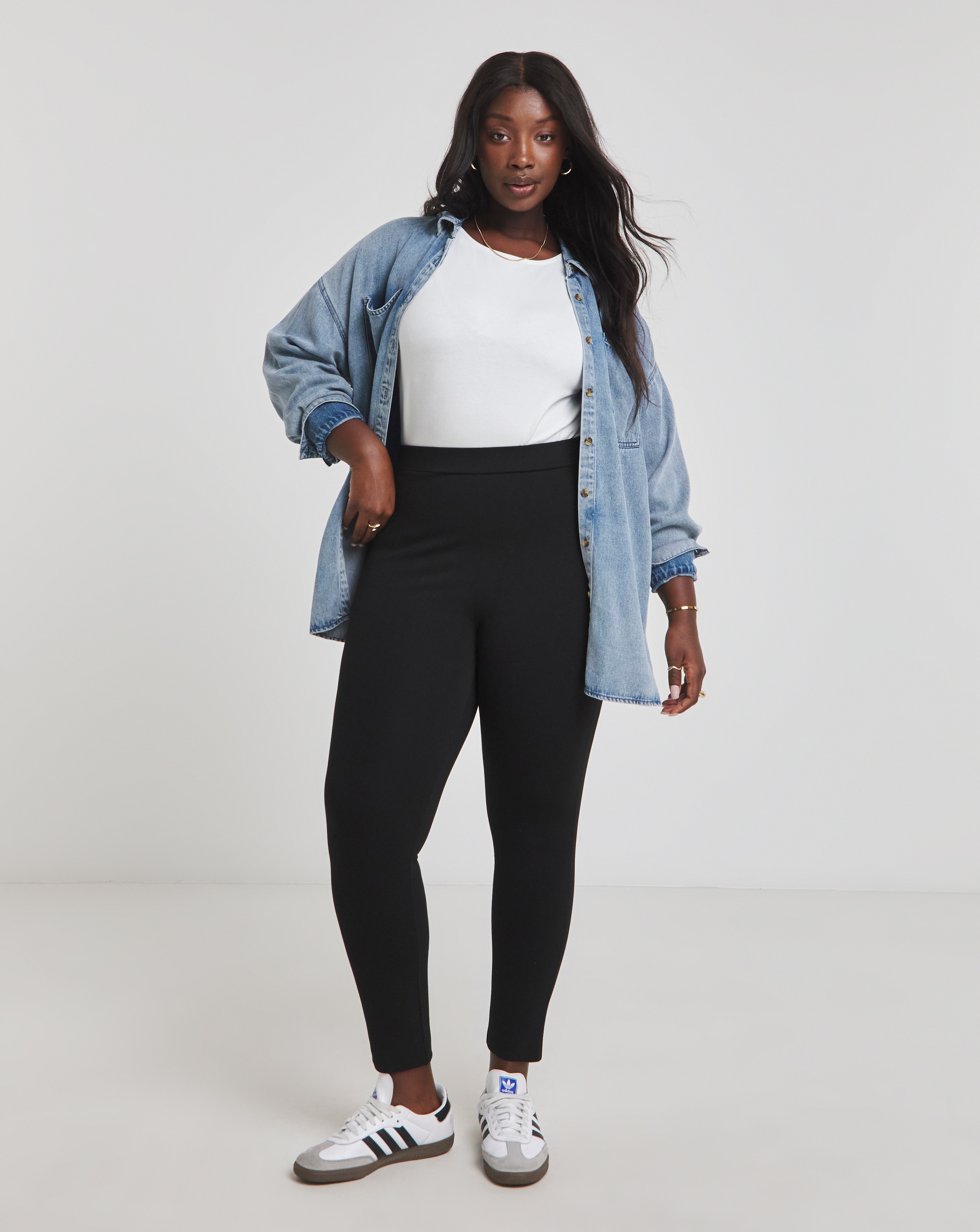 High Waisted Ponte Shaper Legging