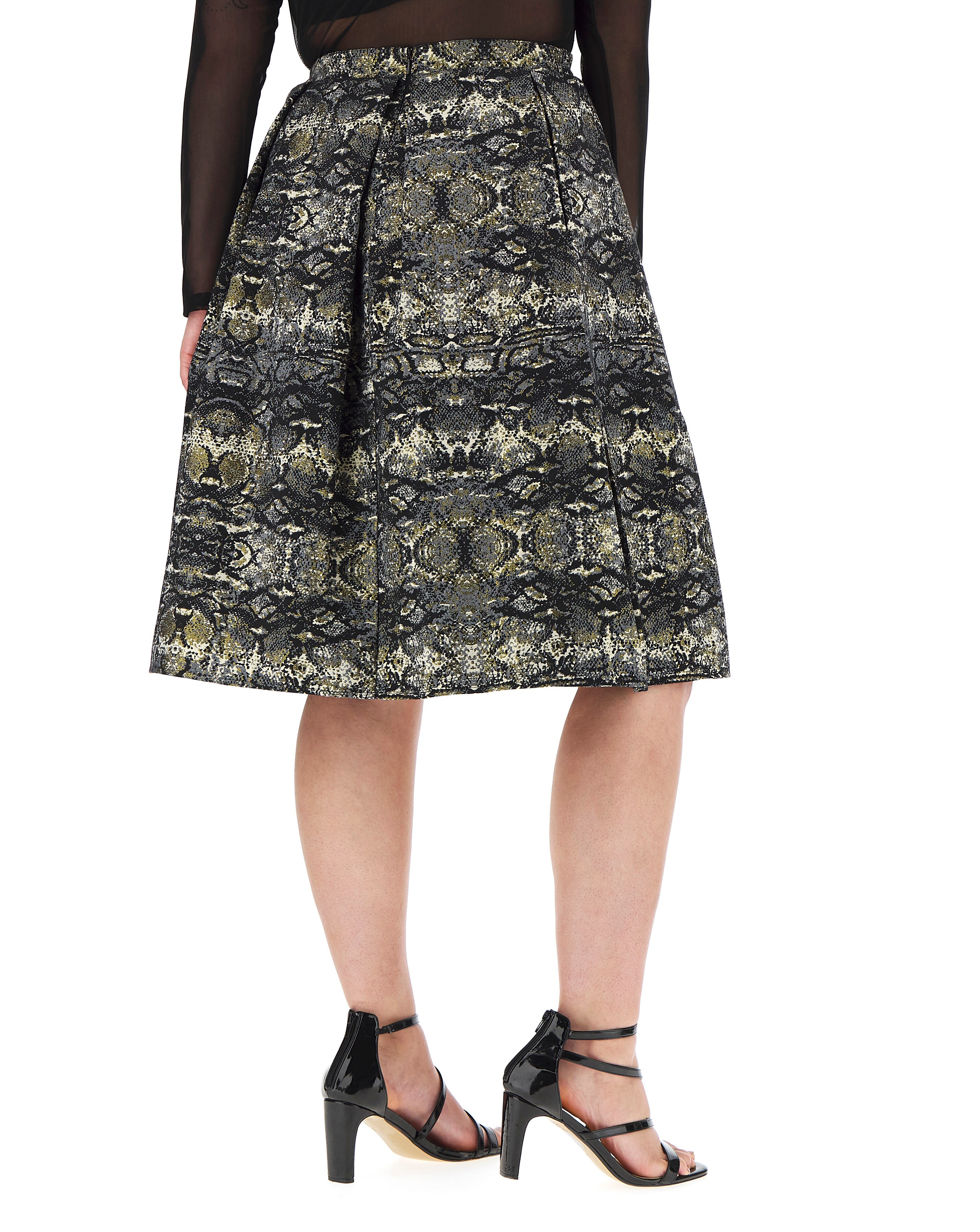 Joanna hope jacquard online prom skirt