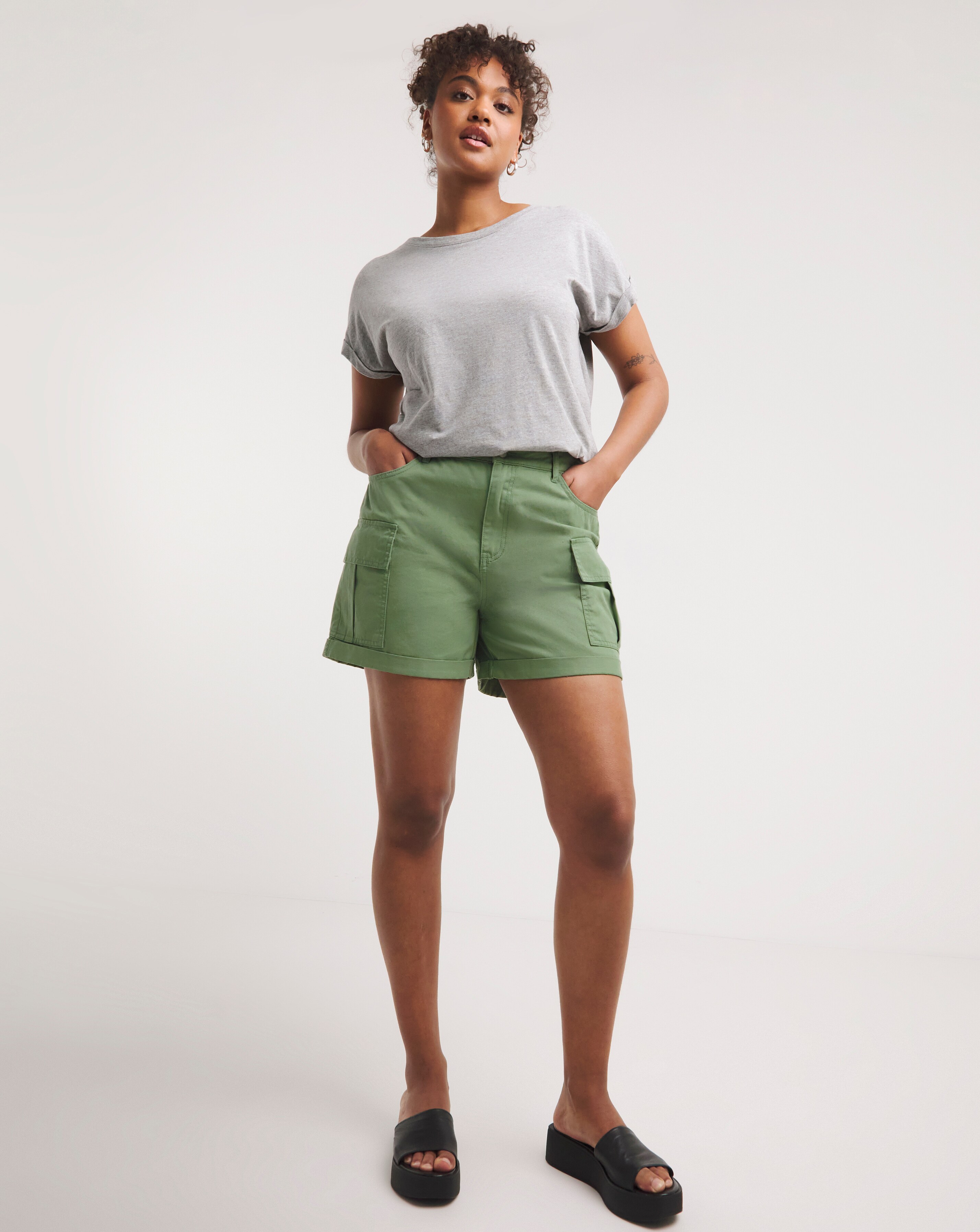 Short on sale khaki shorts