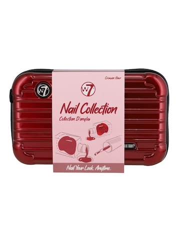 W7 Travel Nail Case  - Red