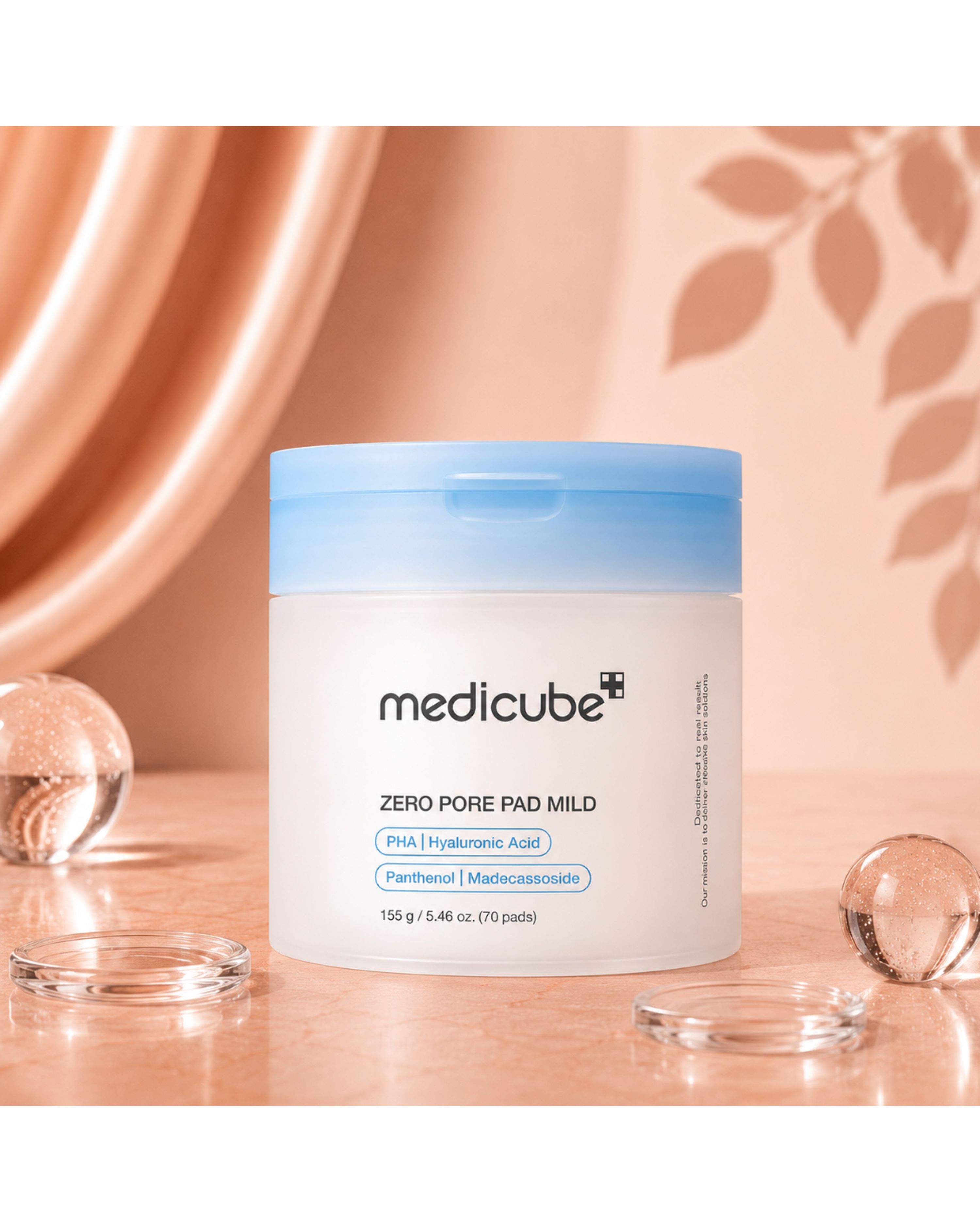 New In - Medicube Zero Pore Pad Mild 70pcs 155g