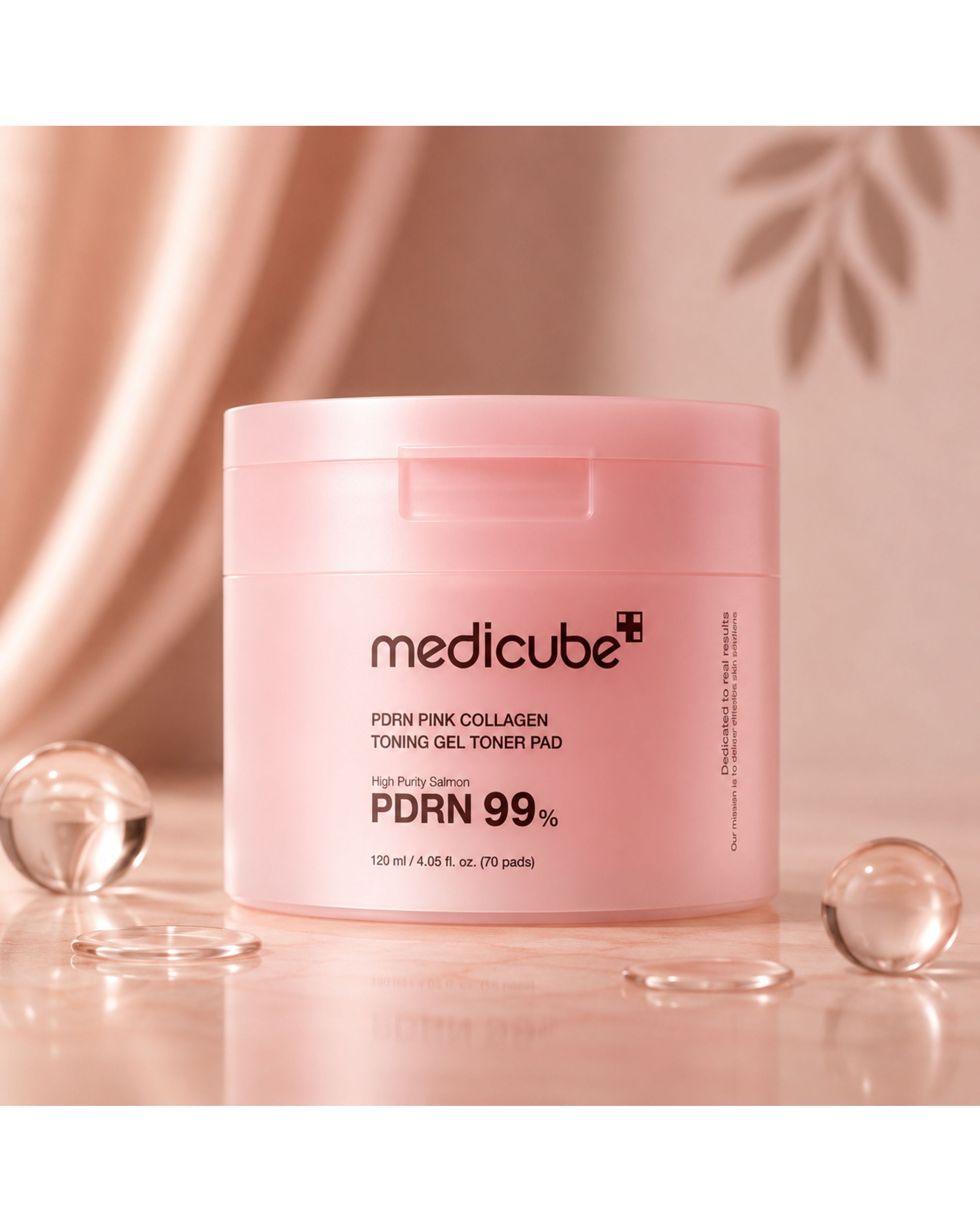 New In - Pdrn Pink Collagen Toning Gel Toner Pad
