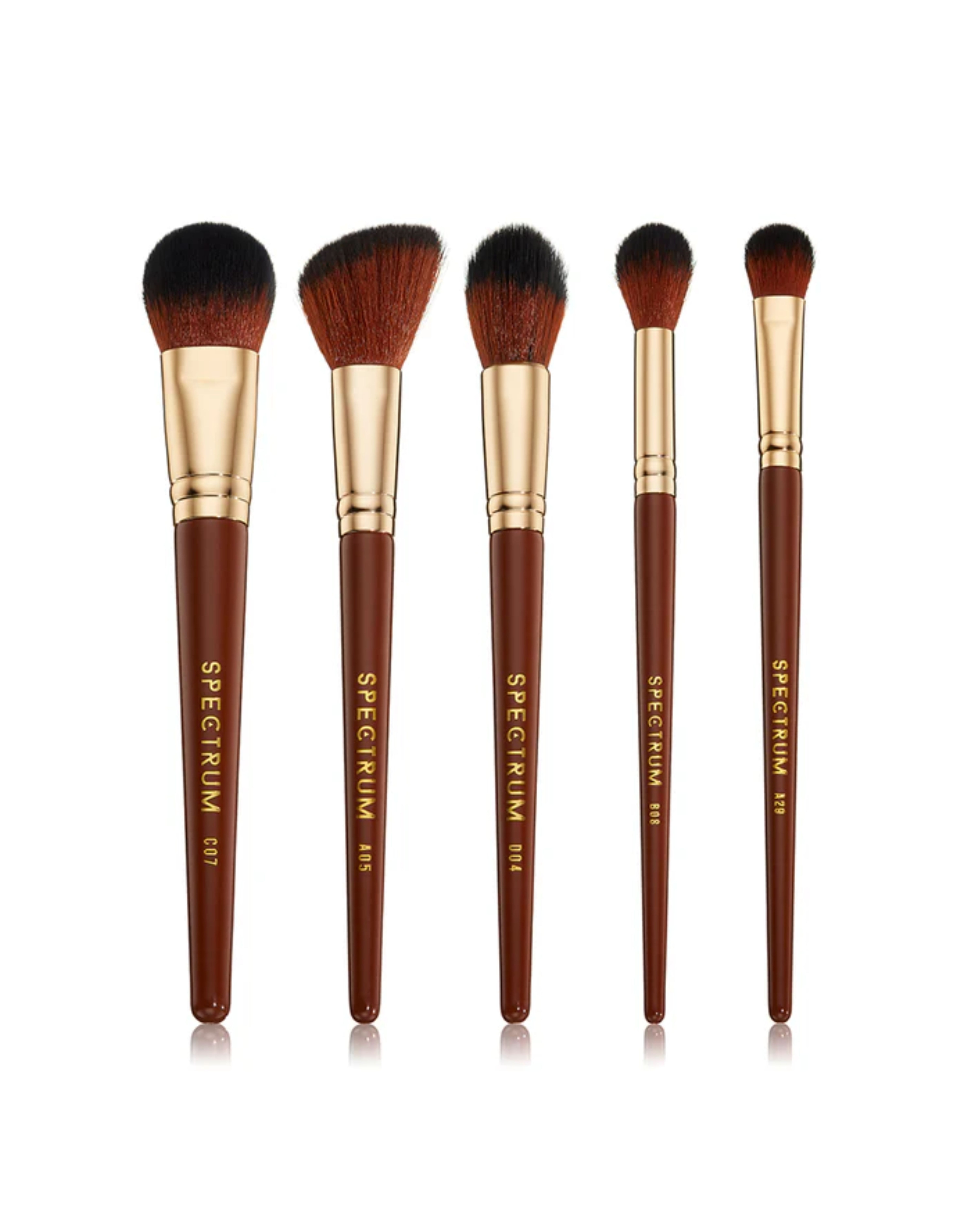 New In - Spectrum Pantherine 5 Piece Brush Set