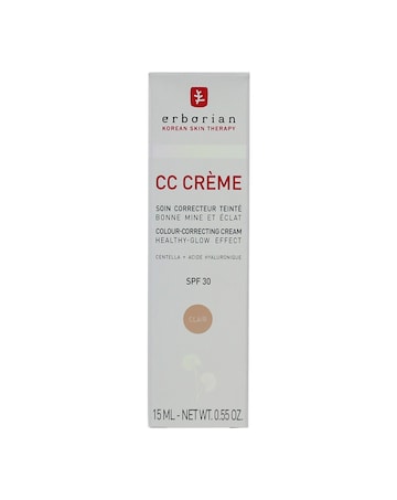 Erborian CC Creme Spf 30 Clair High-Definition Radiant Face Cream 15ml