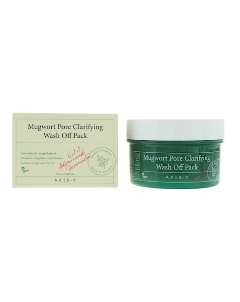 Axis-Y Mugwort Wash Off Pack Clarifying Lotion Pore 100ml