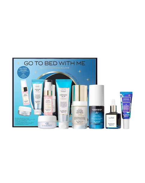 Sunday Riley Go to Bed with Me Complete Evening Routine Set