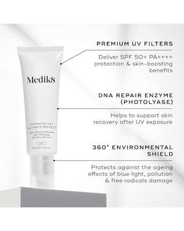 Medik8 Advanced Day Age-Defying Moisturiser with Photolyase SPF 50+ | PA++++