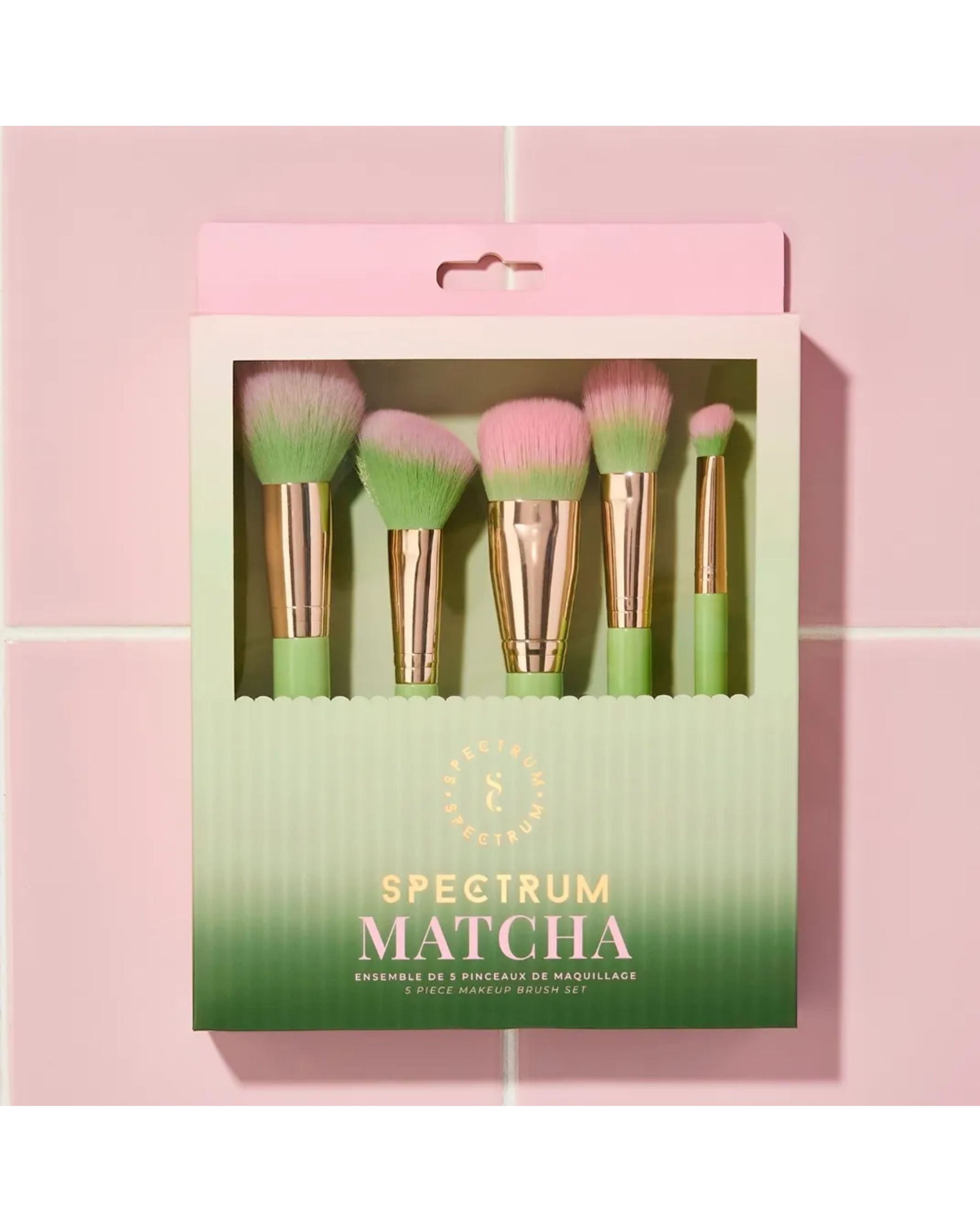 New In - Spectrum Matcha 5piece Make Up Brush set