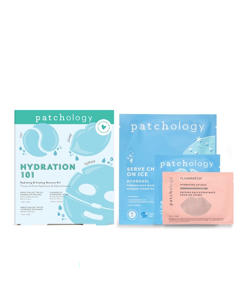 Patchology Hydration 101 Hydrating & Cooling Skincare Kit