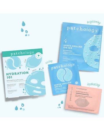 Patchology Hydration 101 Hydrating & Cooling Skincare Kit