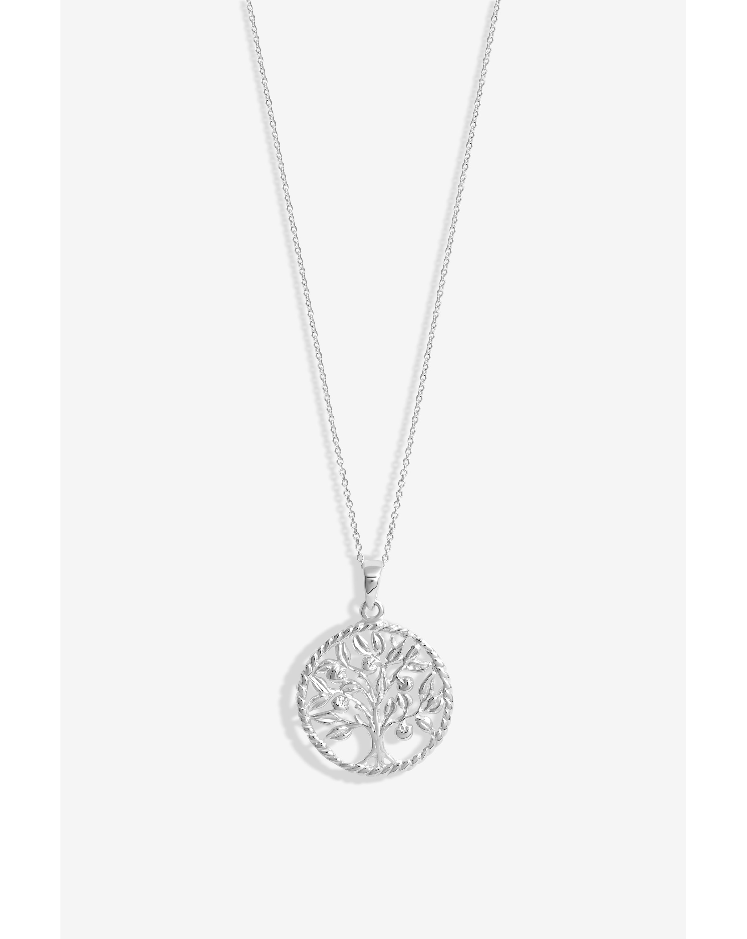 Simply Silver Tree Of Love Pendant