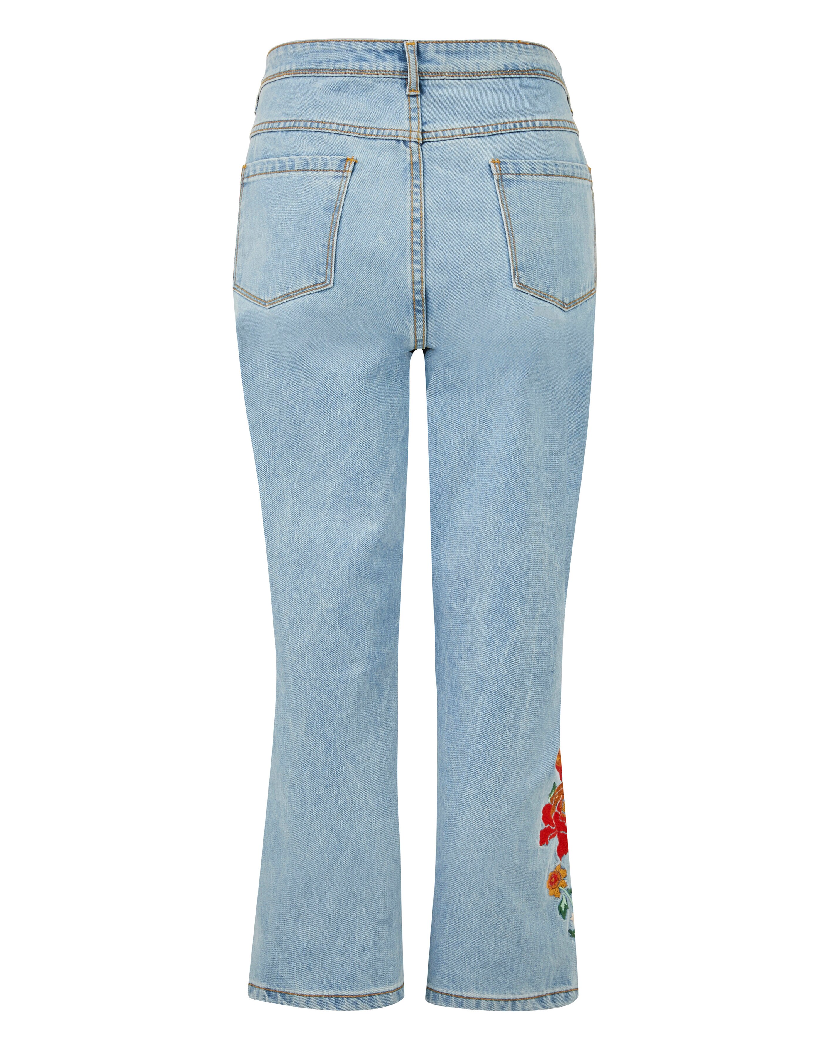 Cheap embroidered best sale jeans