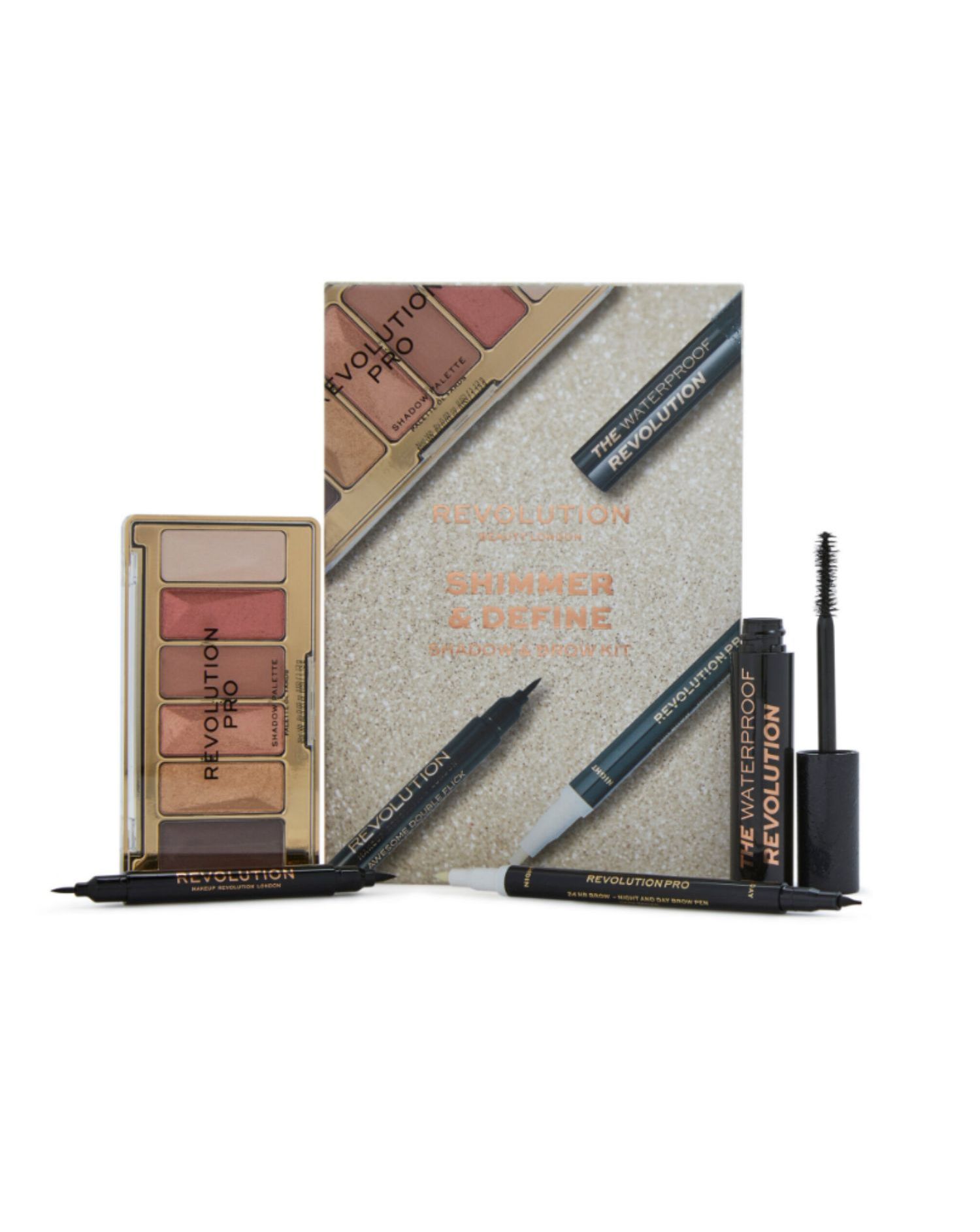 Revolution Shimmer & Define Makeup Set SAVE GBP2 ON RRP Simply Be