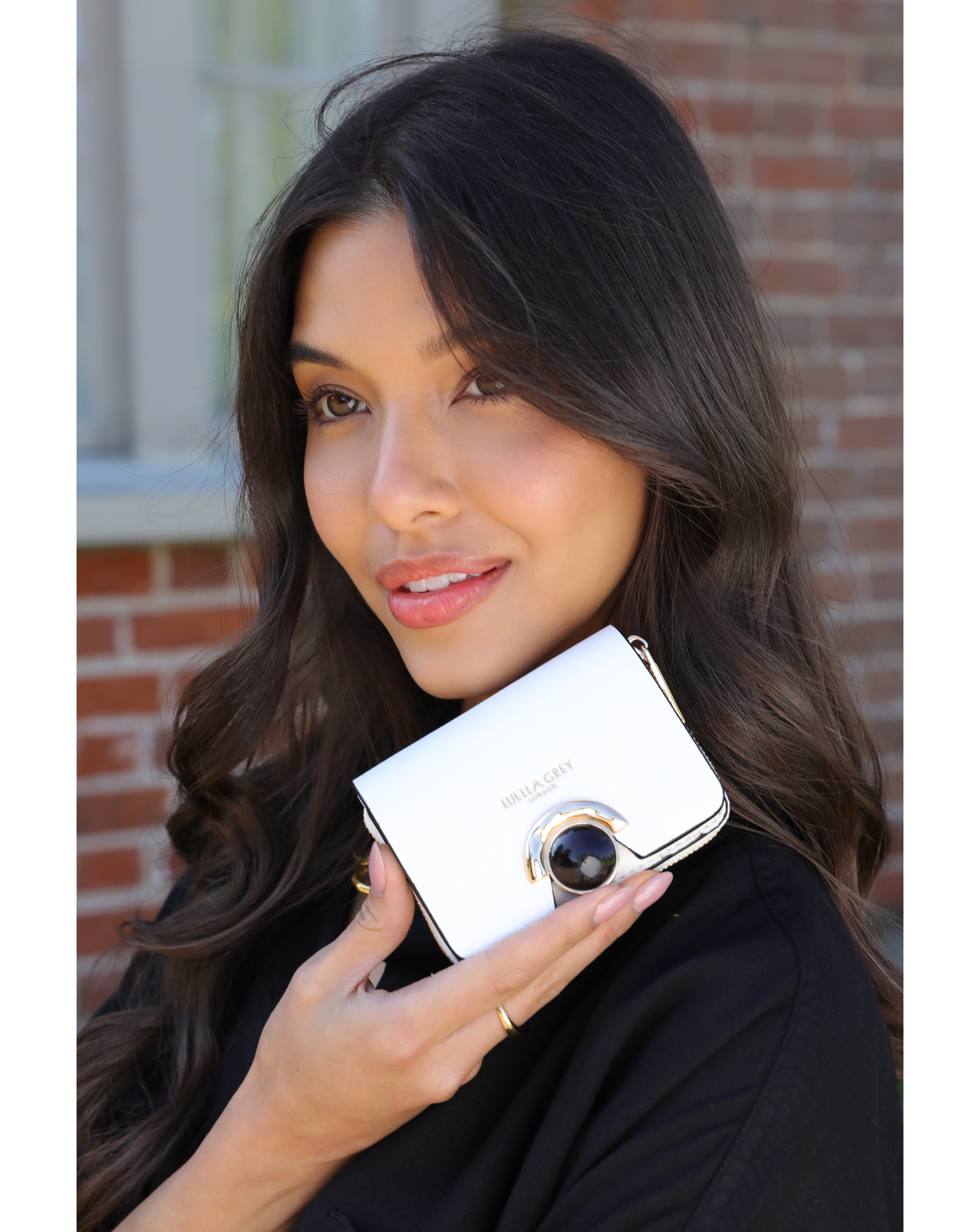 New In - Luella Grey Erin White Small Purse