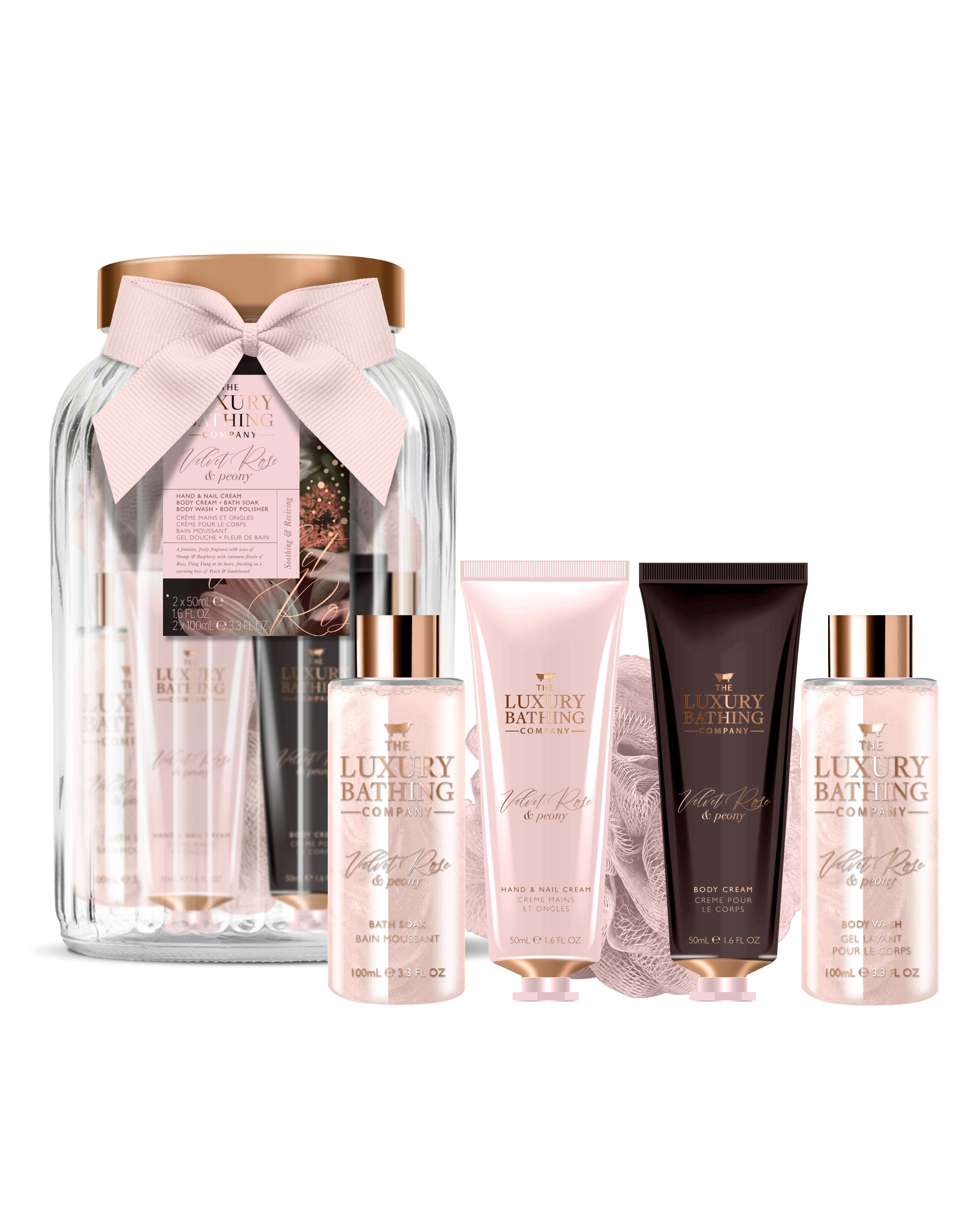 The luxury bathing company velvet rose and raspberry clearance