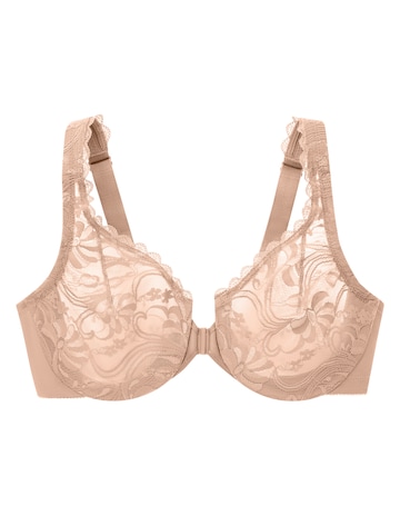 Glamorise Plus Size WonderWire Lace Front-Fastening 9245