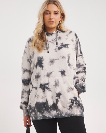 Tie dye oversized hoodie clearance