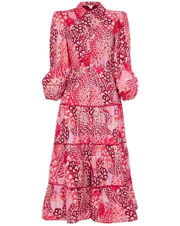 Monsoon Freya Tiered Shirt Dress