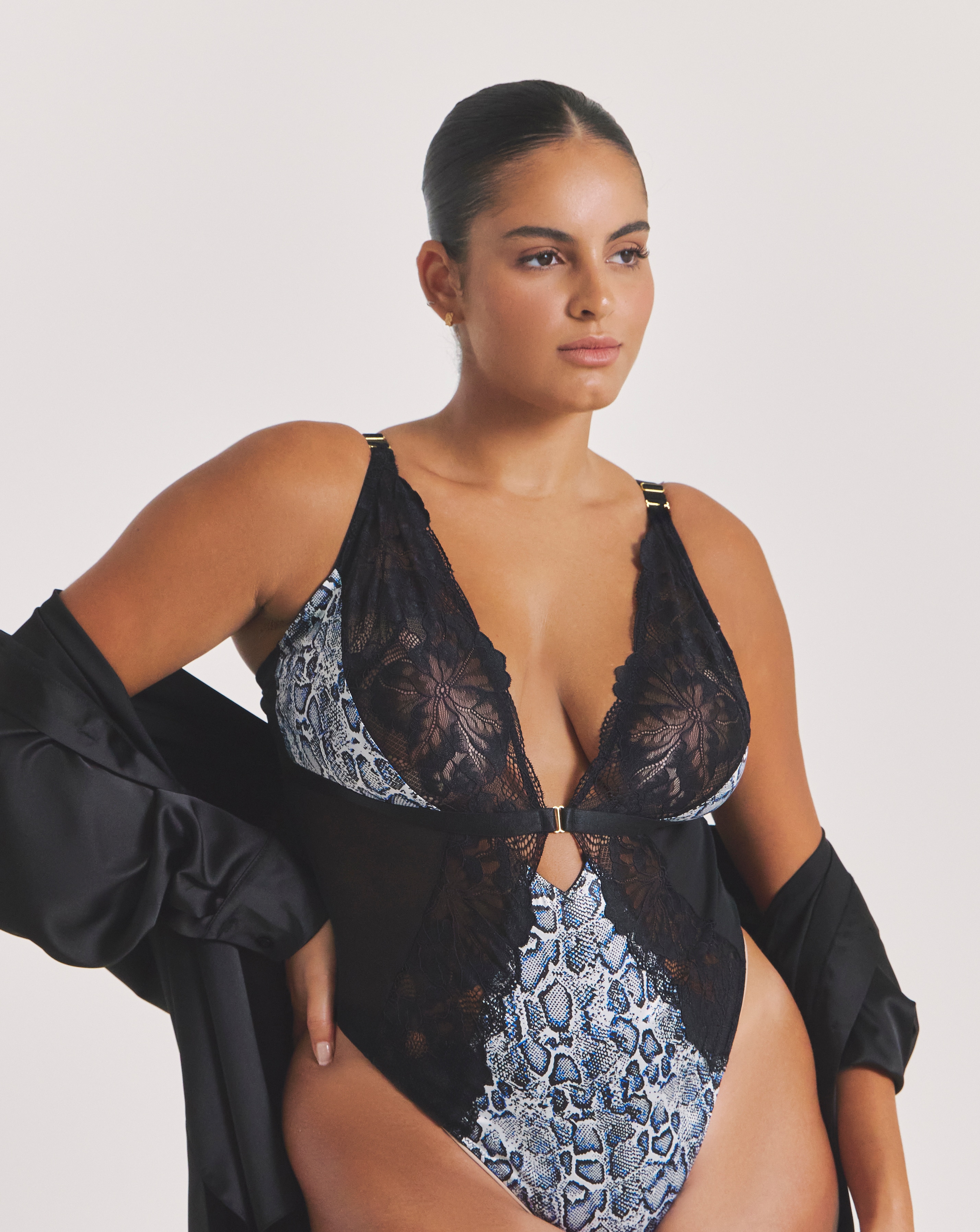 Ann Summers Rapturous Body In Black | UK Size S Women's