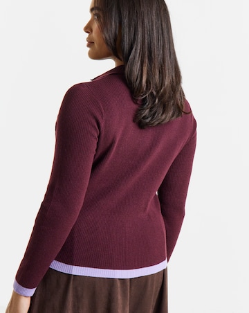 2 In 1 Layered Collared Jumper