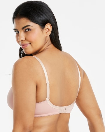 Pretty Secrets 2Pack Sophie Full Cup Cotton Rich Blush/White Bras