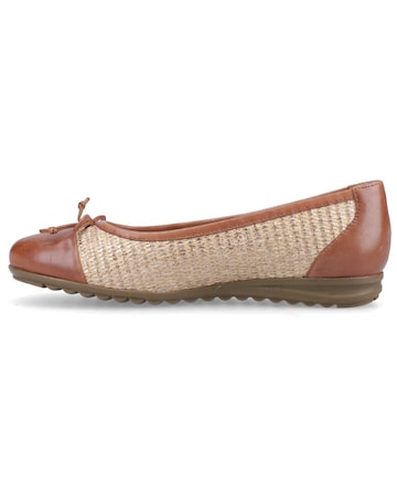 Hush Puppies Laurie Toe Cap Ballerina