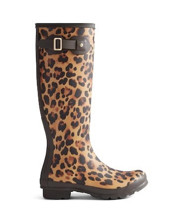Hunter Original Tall Leopard Boot