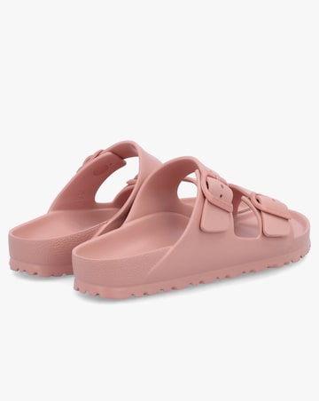 Birkenstock Arizona EVA Pink Clay Two Bar Mules Narrow Width