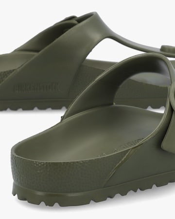 Birkenstock Gizeh EVA Khaki Toe Post Sandals Standard Fit