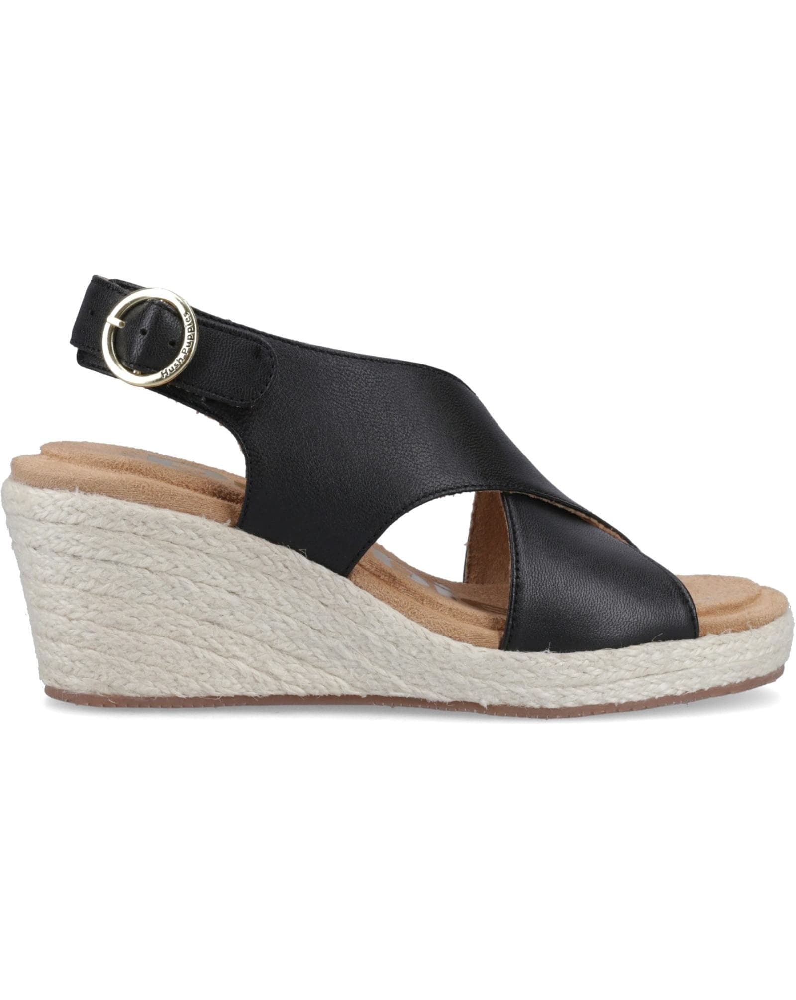 New In - Hush Puppies Willow Rattan Sandal