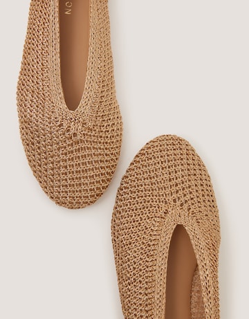 Monsoon Alma Knitted Ballet Flats