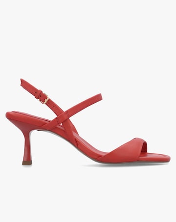 Radley Meadow Road Flame Leather Heeled Sandals Standard Fit